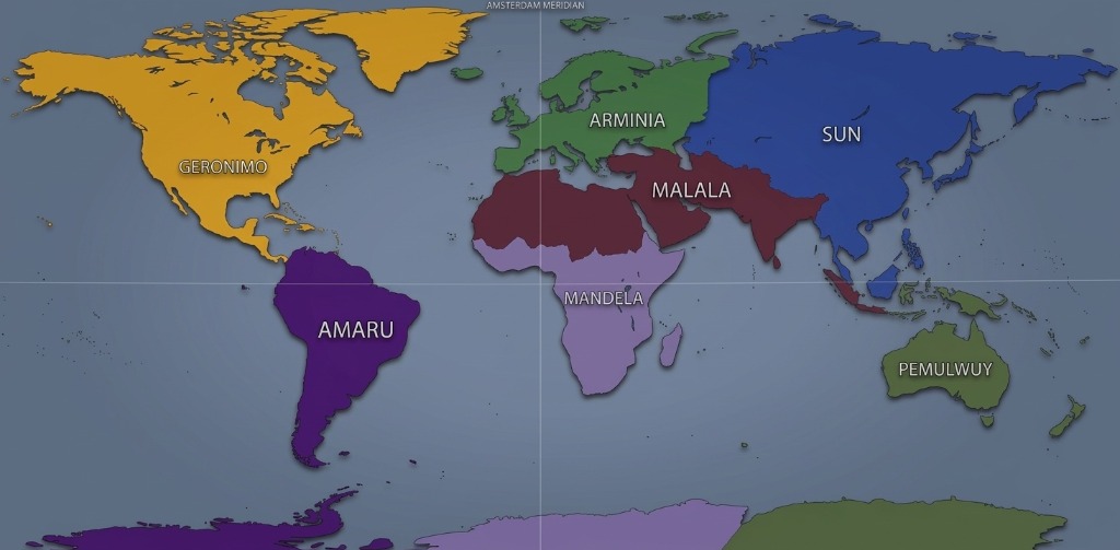 GEGTF Seven Ethospheres Map